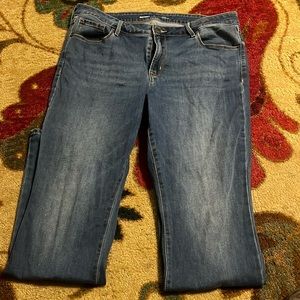 Old Navy size 16 long mid rise kicker boot cut